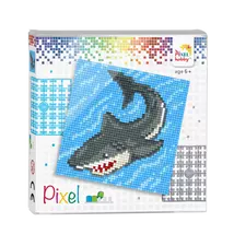 Pixel szett 4 alaplapos - cápa