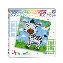 Pixel szett 4 alaplapos - Zebra