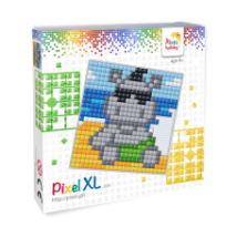 Pixel XL szett - Viziló (12x 12 cm)