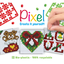 Pixel Kocka - Karácsonyi minták