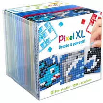 Pixel XL új szett - Tengerek állatai (6x 6 cm)