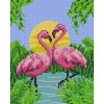 Flamingók 2 (20,3x25,4cm)