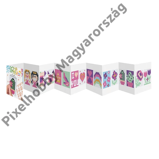 Ötletfüzetke kulcstartóhoz - lányos