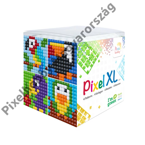 Pixel XL szett - Madarak (6x 6 cm)