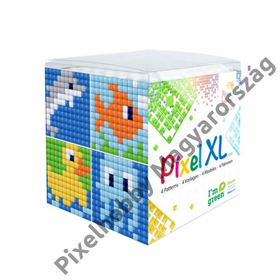 Pixel XL szett - Vízi élőlények (6x 6 cm)