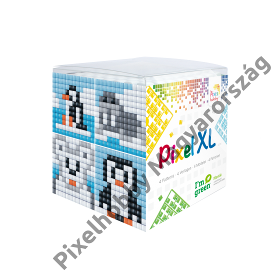 Pixel XL szett - Pingvin (6x 6 cm)
