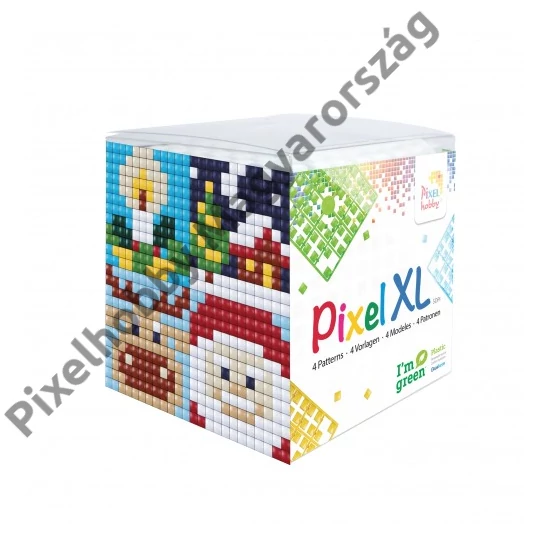 Pixel XL szett - Karácsonyi (6x 6 cm) - kifutott