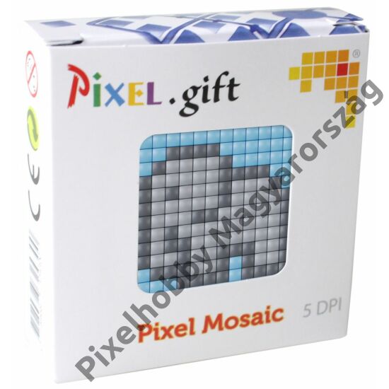 Mini Pixel XL szett - Elefánt (6x 6 cm)