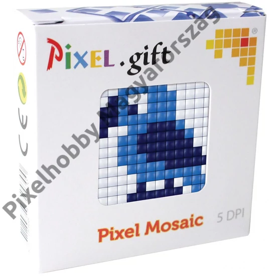 Mini Pixel XL szett - Papagáj (6x 6 cm)
