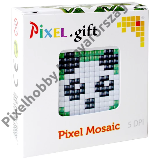 Mini Pixel XL szett - Panda (6x 6 cm)