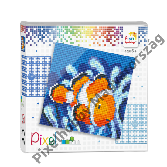 Pixel szett 4 alaplapos - Bohóchal