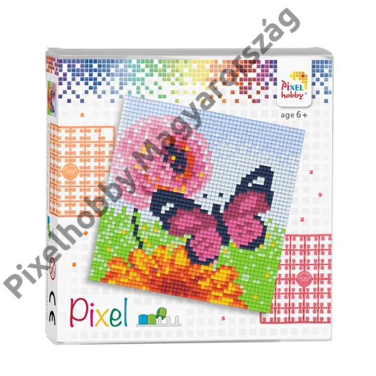 Pixel szett 4 alaplapos - Pillangó
