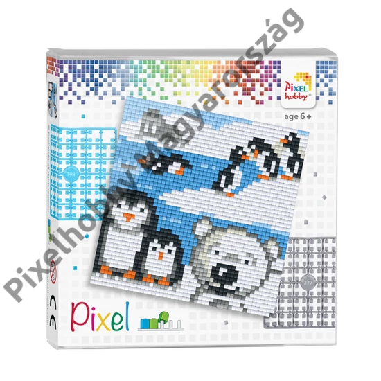 Pixel szett 4 alaplapos - Arktisz