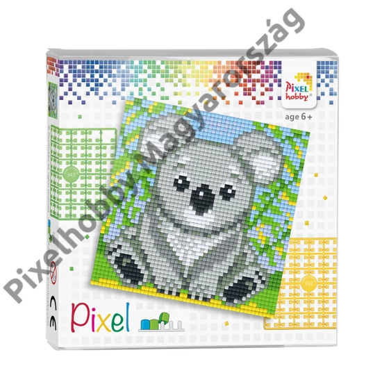 Pixel szett 4 alaplapos - Koala