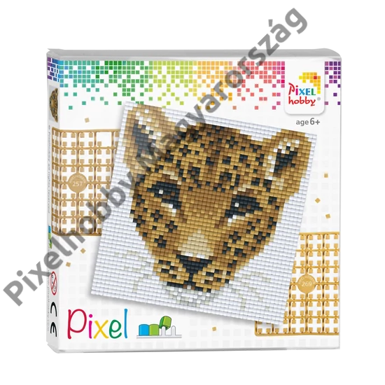 Pixel szett 4 alaplapos - Leopárd
