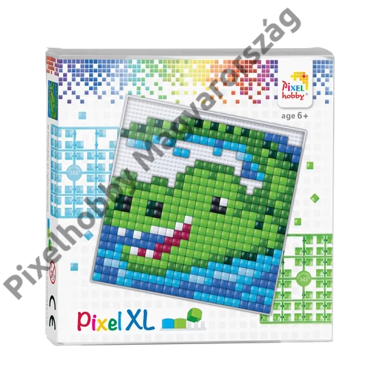 Pixel XL szett - Krokodil (12x 12 cm)