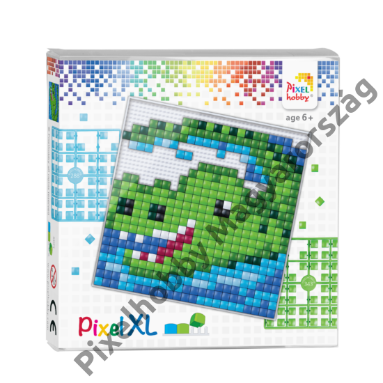 Pixel XL szett - Krokodil (12x 12 cm)