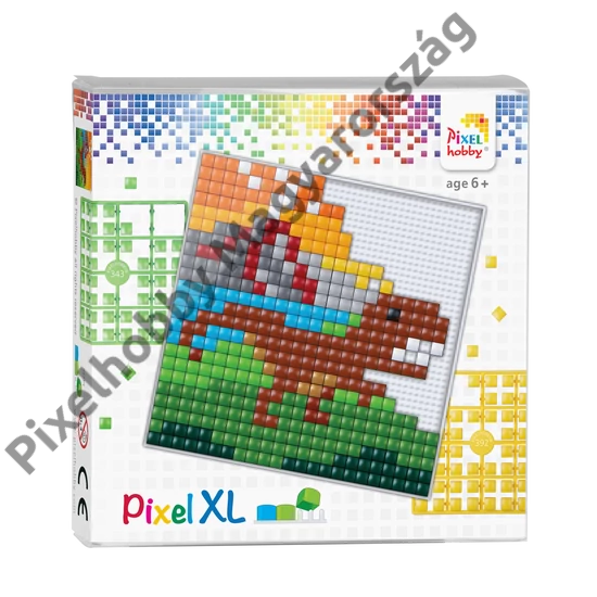 Pixel XL szett - Dinoszaurusz (12x 12 cm)