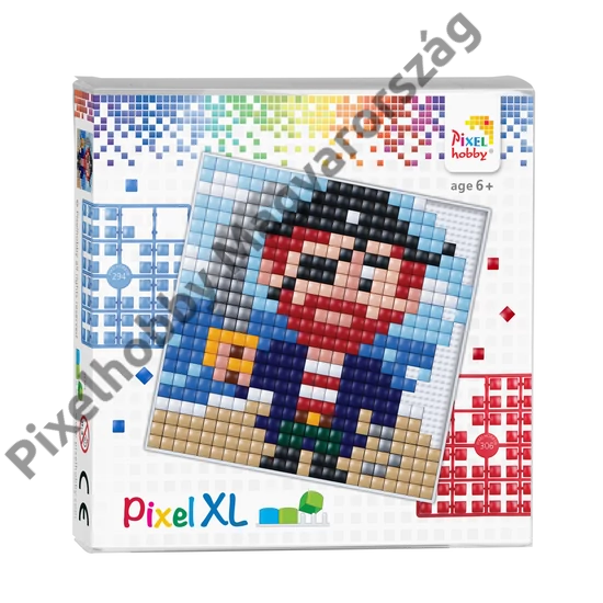 Pixel XL szett - Kalóz (12x 12 cm)
