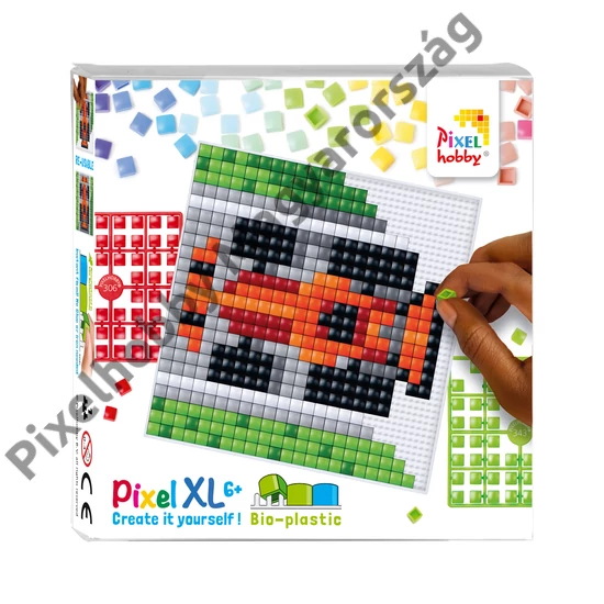Pixel XL szett - versenyautó(12x 12 cm)