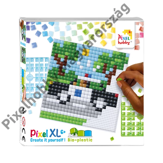 Pixel XL szett - Rendőrautó (12x 12 cm)