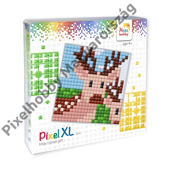 Pixel XL szett - Szarvas (12x 12 cm)