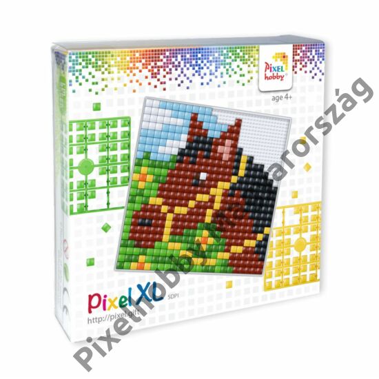 Pixel XL szett - Ló (12x 12 cm)