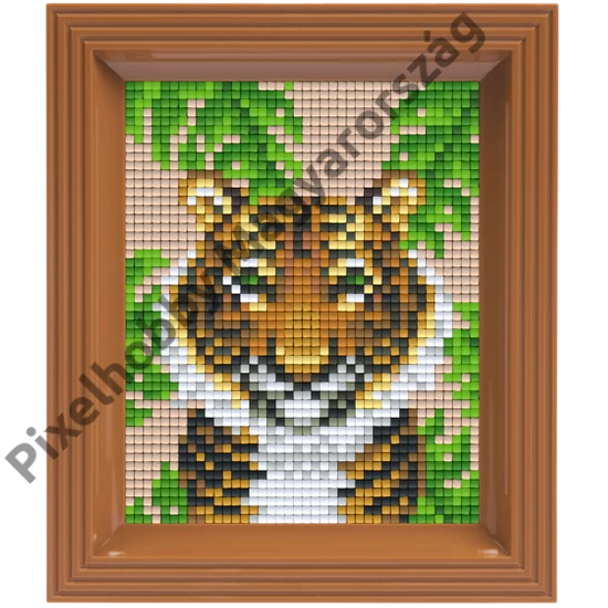 Pixel készlet - Tigris (dzsungel)