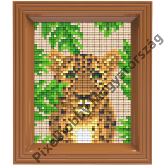 Pixel készlet - Leopárd (dzsungel)