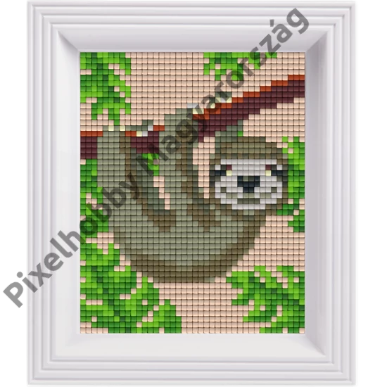 Pixel készlet - Lajhár (dzsungel)