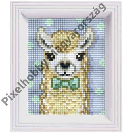 Pixel készlet - Alpaka fehér (dzsungel)