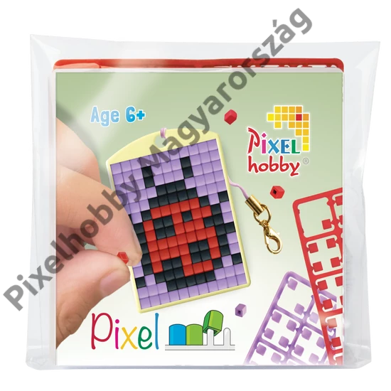 Kulcstartó szett (kulcstartó alaplap + 3 szín) új katica